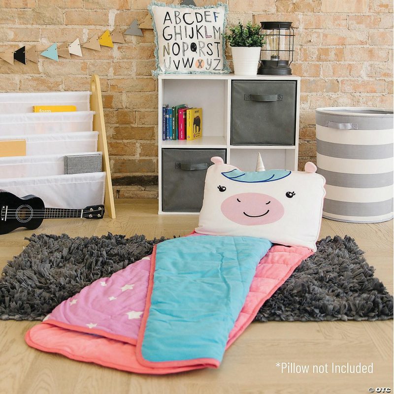 Bedding & Blankets | Wildkin – Wild Bunch Unicorn Plush Nap Mat Bedding & Blankets Bedding & Blankets