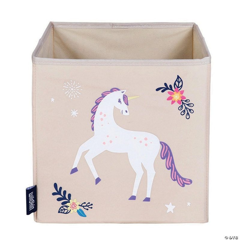 Bedding & Blankets | Wildkin: Magical Unicorns 10" Storage Cube Bedding & Blankets Bedding & Blankets