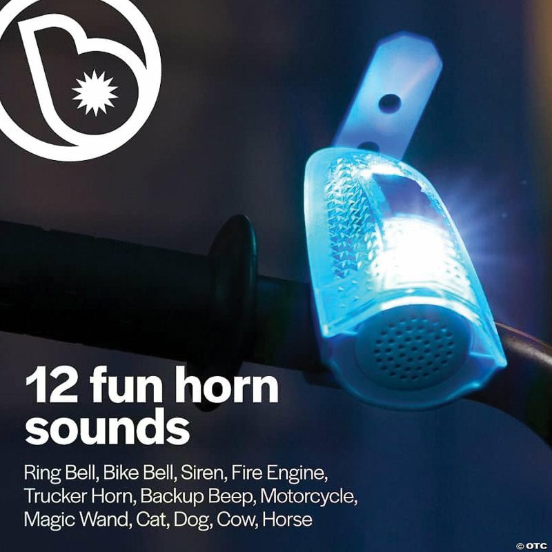 Bikes And Ride-Ons | Horn Brightz Bike Lights & Multi-Sound Horn: Blue Active Play Bikes And Ride-Ons