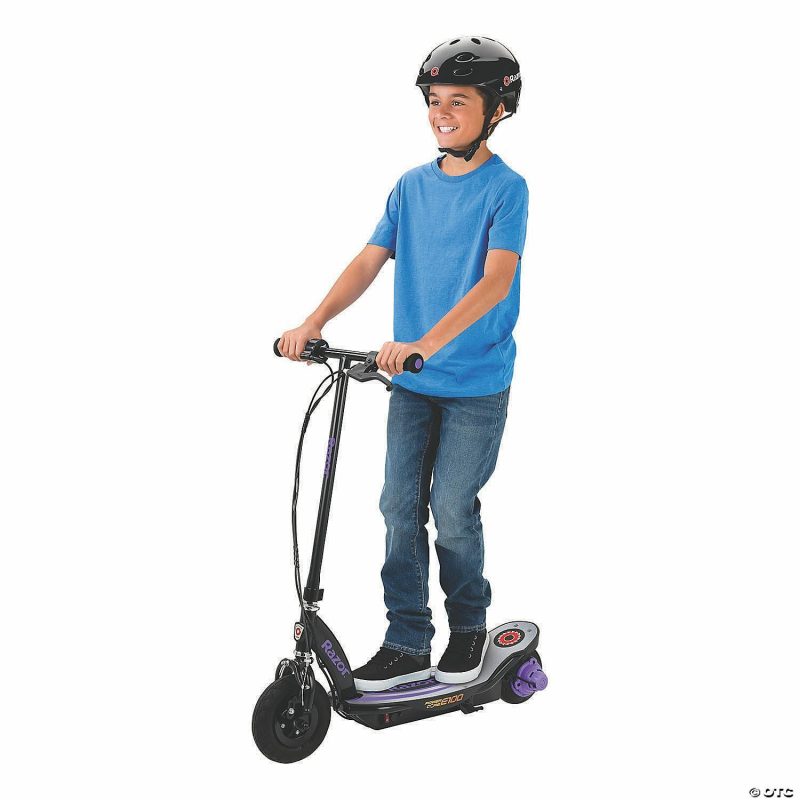 Bikes And Ride-Ons | Power Core E100 Electric Scooter: Purple Active Play Bikes And Ride-Ons