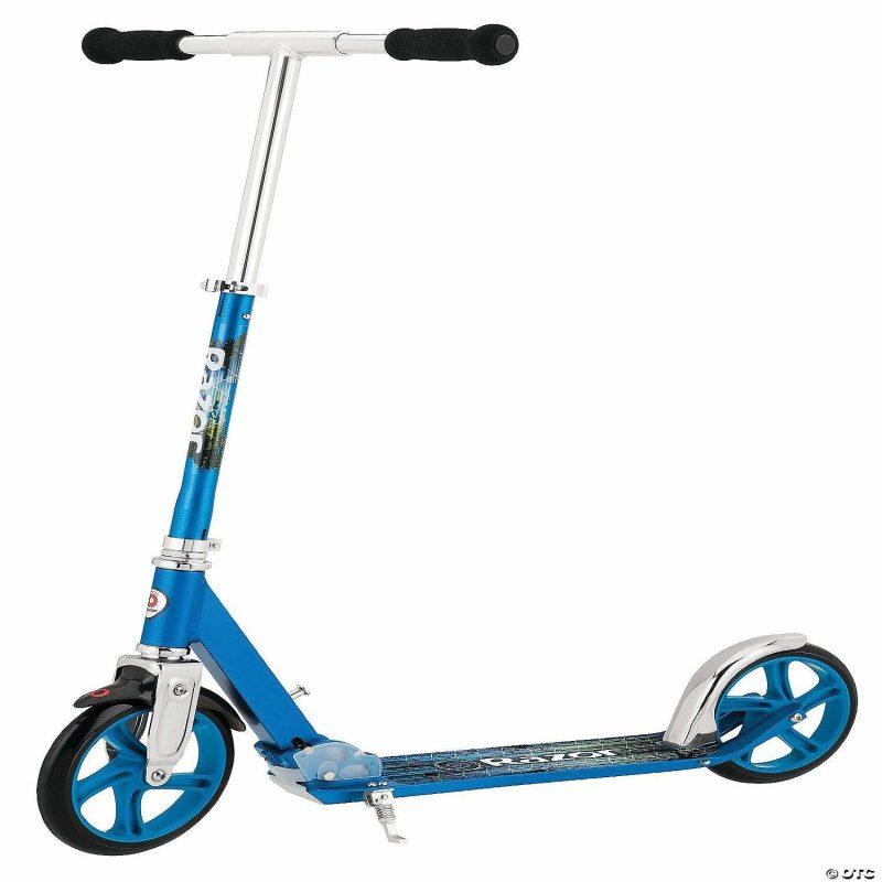 Bikes And Ride-Ons | Razor A5 Lux Scooter: Blue Active Play Bikes And Ride-Ons