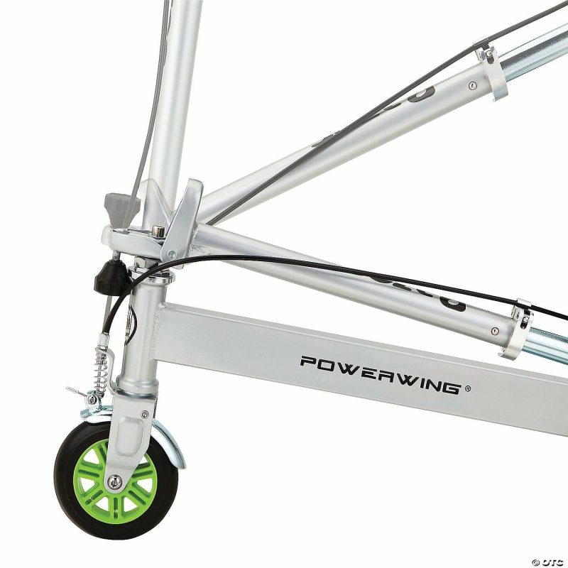 Bikes And Ride-Ons | Razor Powerwing Dlx Caster Trike: Silver Active Play Bikes And Ride-Ons