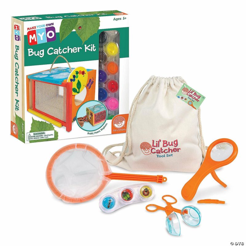 Bugs, Dinos, & Animals | Make Your Own Bug Catcher And Tool Set: Set Of 2 Bugs, Dinos, & Animals Bugs, Dinos, & Animals