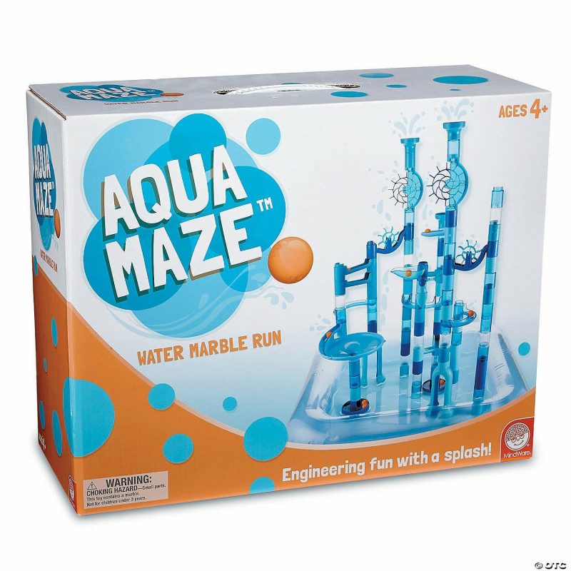 Building Sets & Blocks | 125 Piece Aqua Maze Marble Run Building Sets & Blocks Building Sets & Blocks