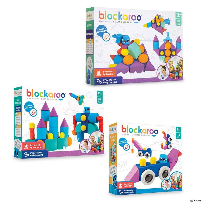 Building Sets & Blocks | Blockaroo Set Of 3 Ultimate Gift Set Building Sets & Blocks Building Sets & Blocks