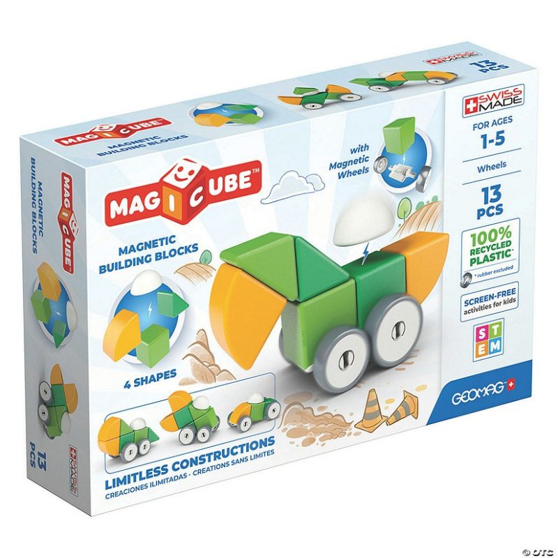 Building Sets & Blocks | Geomag™ Magicubes Shapes Recycled, 13 Pieces Building Sets & Blocks Building Sets & Blocks