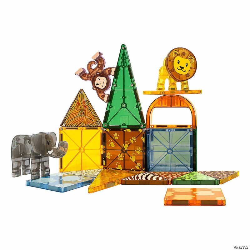 Building Sets & Blocks | Magna-Tiles® Safari Animals 25-Piece Magnetic Construction Set, The Original Magnetic Building Brand Building Sets & Blocks Building Sets & Blocks