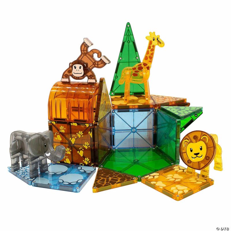 Building Sets & Blocks | Magna-Tiles® Safari Animals 25-Piece Magnetic Construction Set, The Original Magnetic Building Brand Building Sets & Blocks Building Sets & Blocks