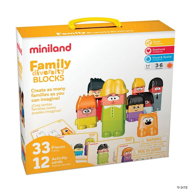 Building Sets & Blocks | Miniland: Educational Family Diversity Blocks Building Sets & Blocks Building Sets & Blocks