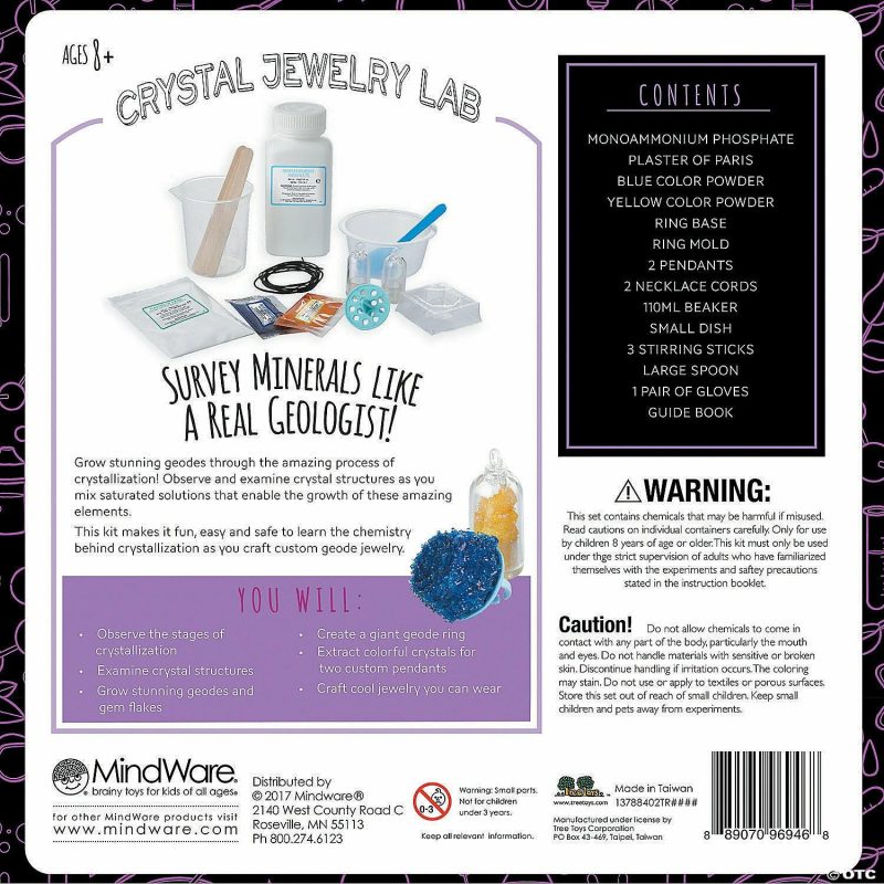 Chemistry | Science Academy: Crystal Jewelry Lab Chemistry Chemistry