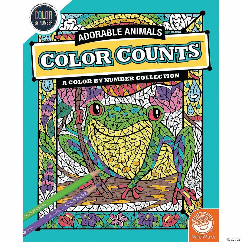 Coloring Books | Color By Number Color Counts: Adorable Animals Coloring Books Coloring Books