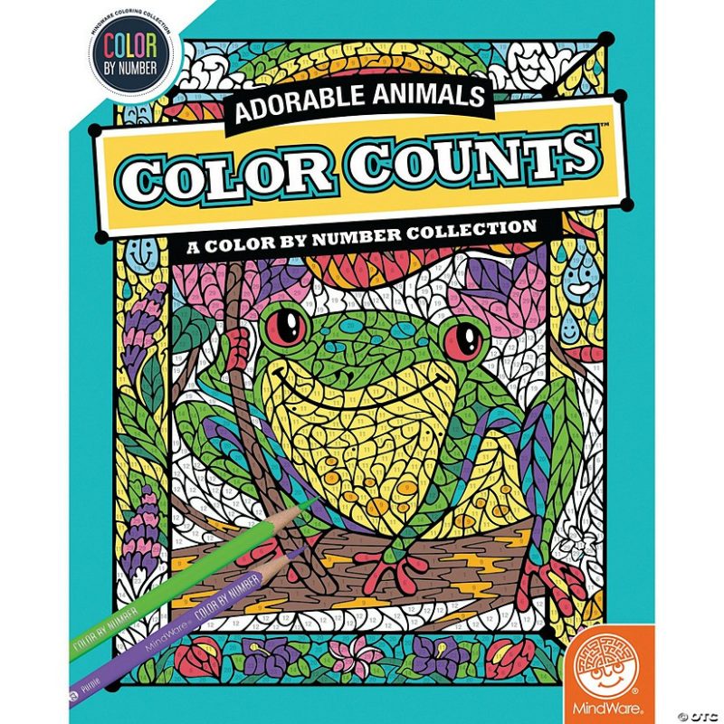 Coloring Books | Color By Number Color Counts: Adorable Animals Coloring Books Coloring Books