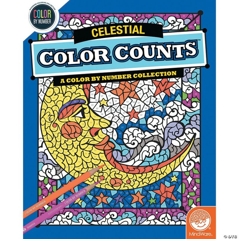 Coloring Books | Color By Number Color Counts: Celestial Coloring Books Coloring Books