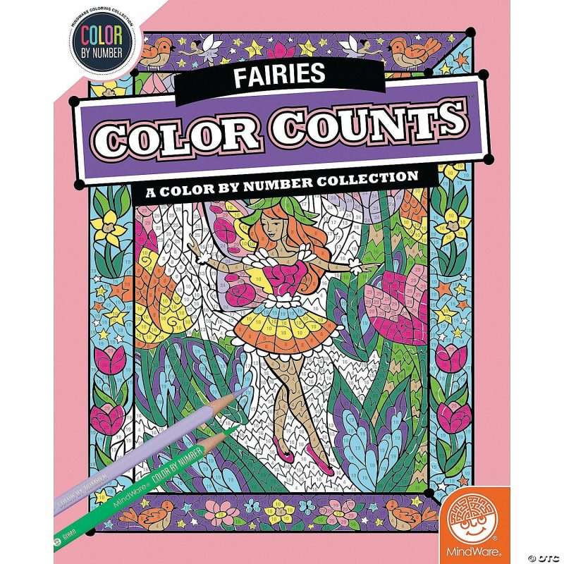 Coloring Books | Color By Number Color Counts: Fairies Coloring Books Coloring Books