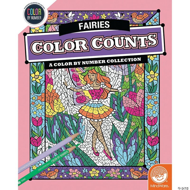 Coloring Books | Color By Number Color Counts: Fairies Coloring Books Coloring Books