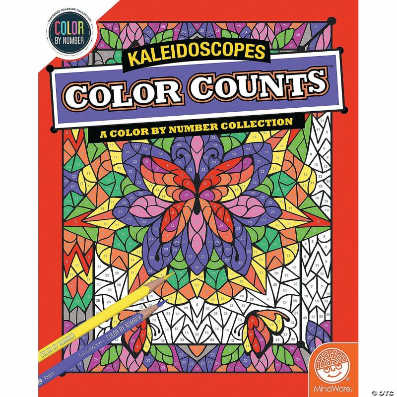 Coloring Books | Color By Number Color Counts: Kaleidoscope Coloring Books Coloring Books