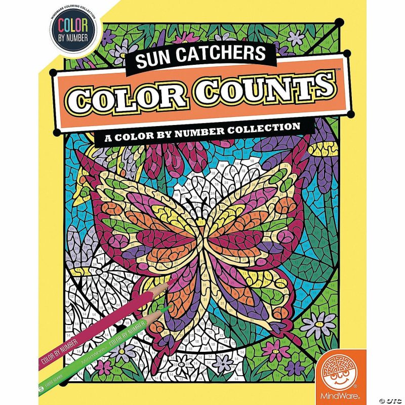 Coloring Books | Color By Number Color Counts: Suncatchers Coloring Books Coloring Books