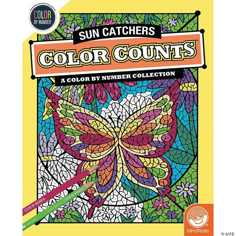 Coloring Books | Color By Number Color Counts: Suncatchers Coloring Books Coloring Books