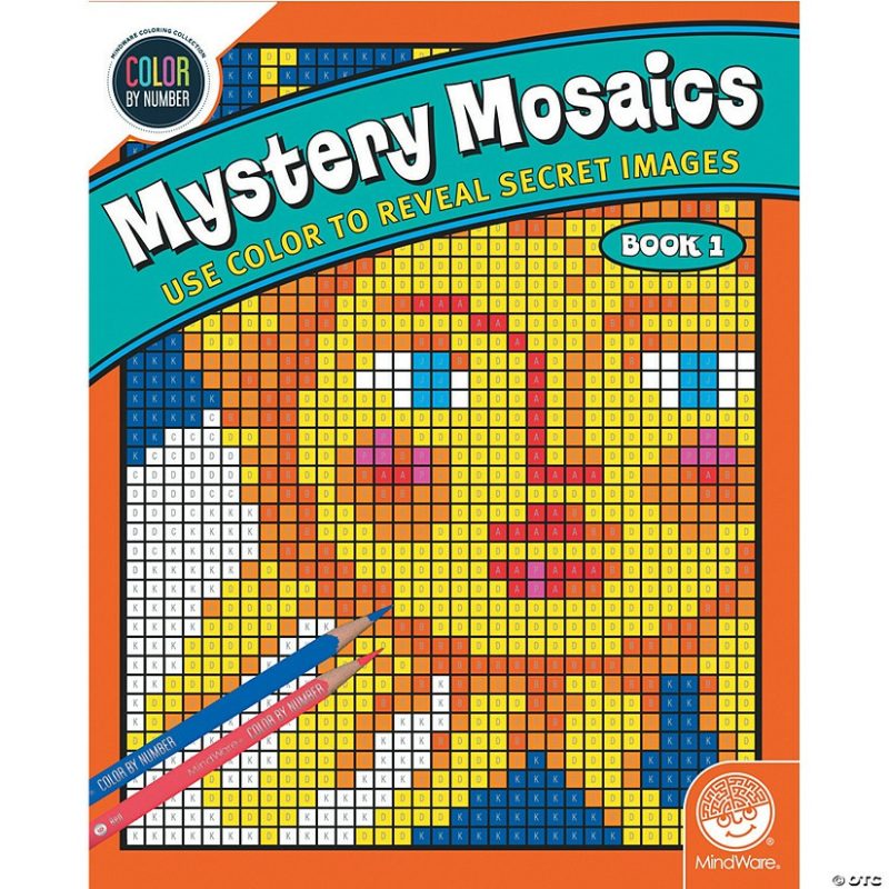 Coloring Books | Color By Number Mystery Mosaics: Book 1 Coloring Books Coloring Books