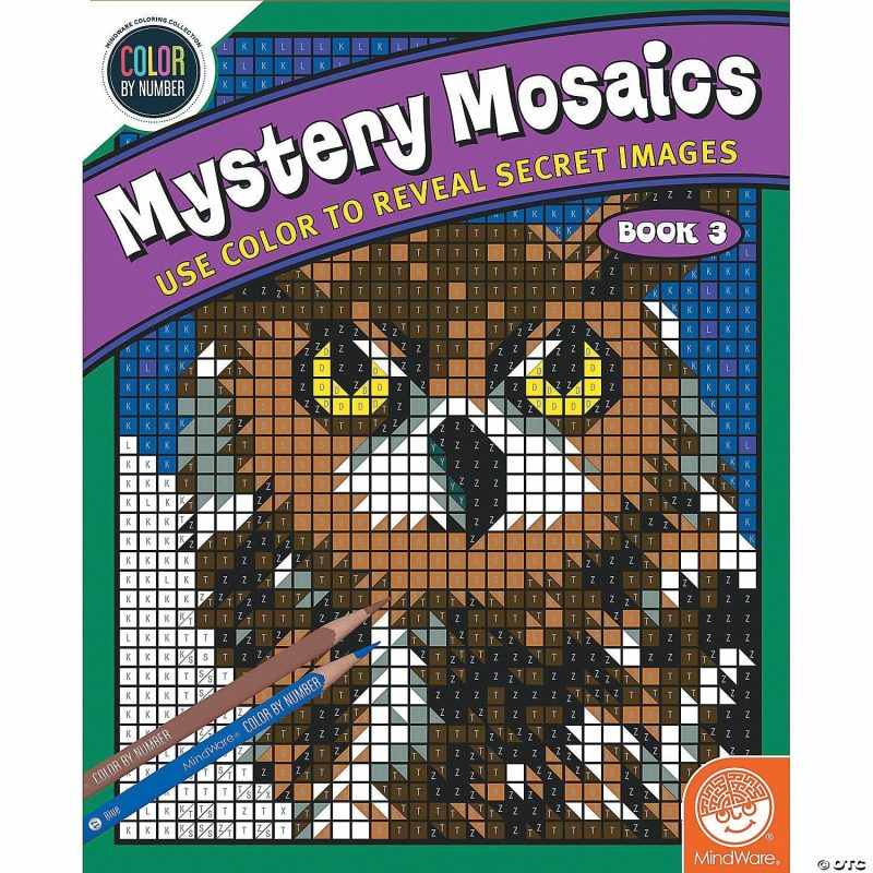 Coloring Books | Color By Number Mystery Mosaics: Book 3 Coloring Books Coloring Books