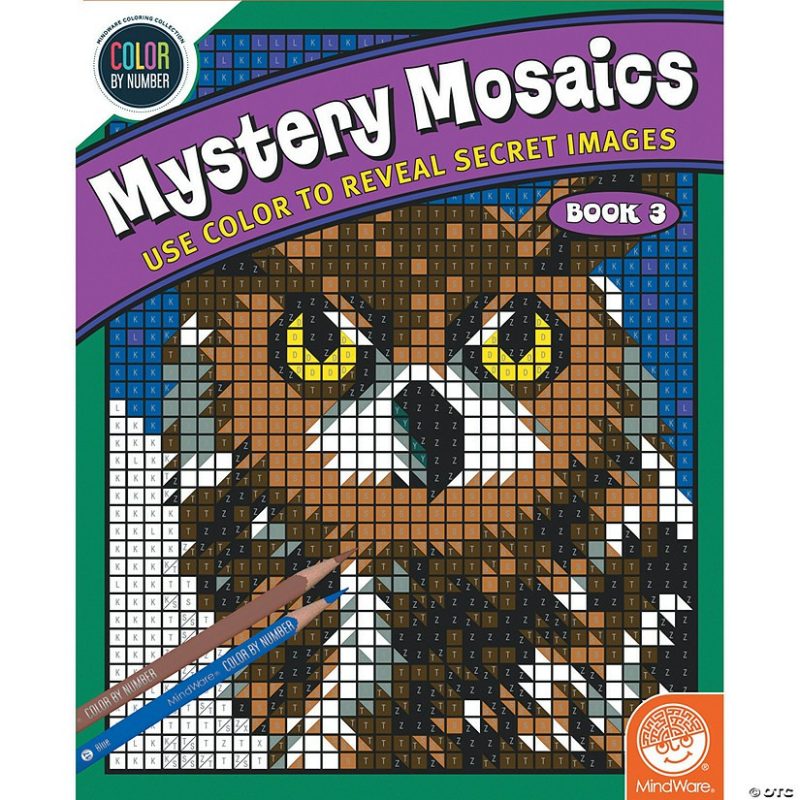 Coloring Books | Color By Number Mystery Mosaics: Book 3 Coloring Books Coloring Books