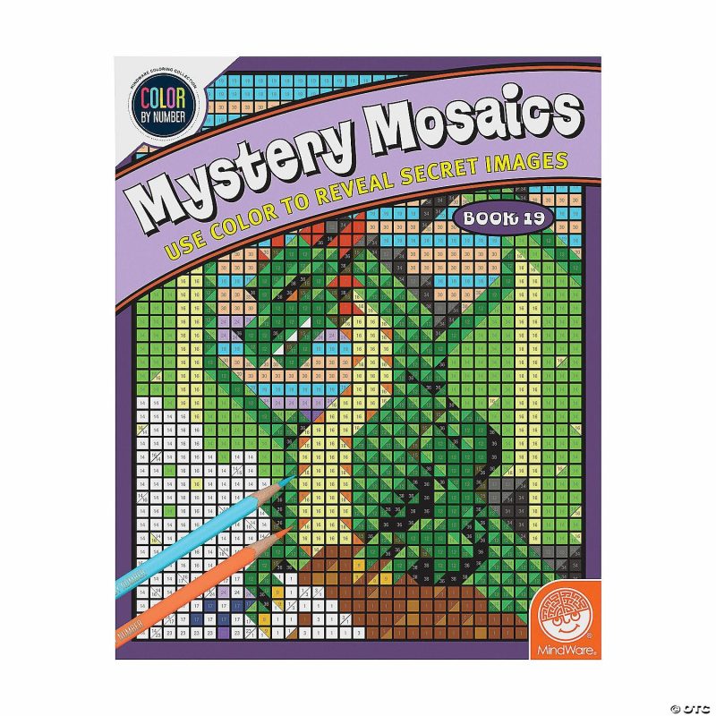 Coloring Books | Color By Number Mystery Mosaics: Coloring Book 19 Coloring Books Coloring Books