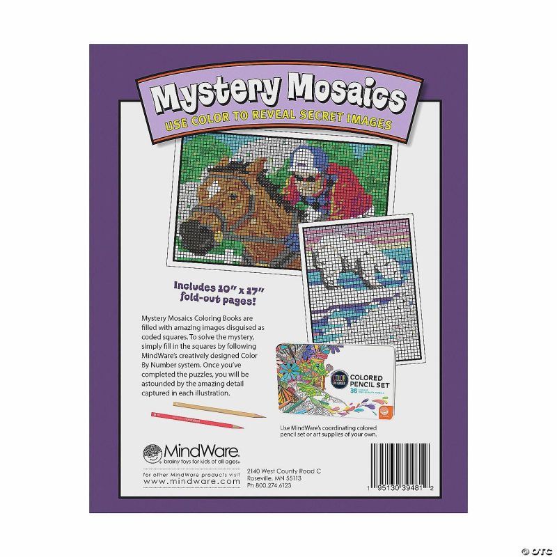 Coloring Books | Color By Number Mystery Mosaics: Coloring Book 19 Coloring Books Coloring Books