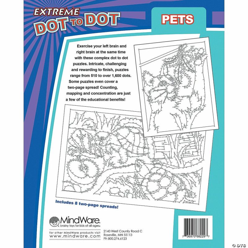 Coloring Books | Extreme Dot To Dot: Pets Coloring Books Coloring Books