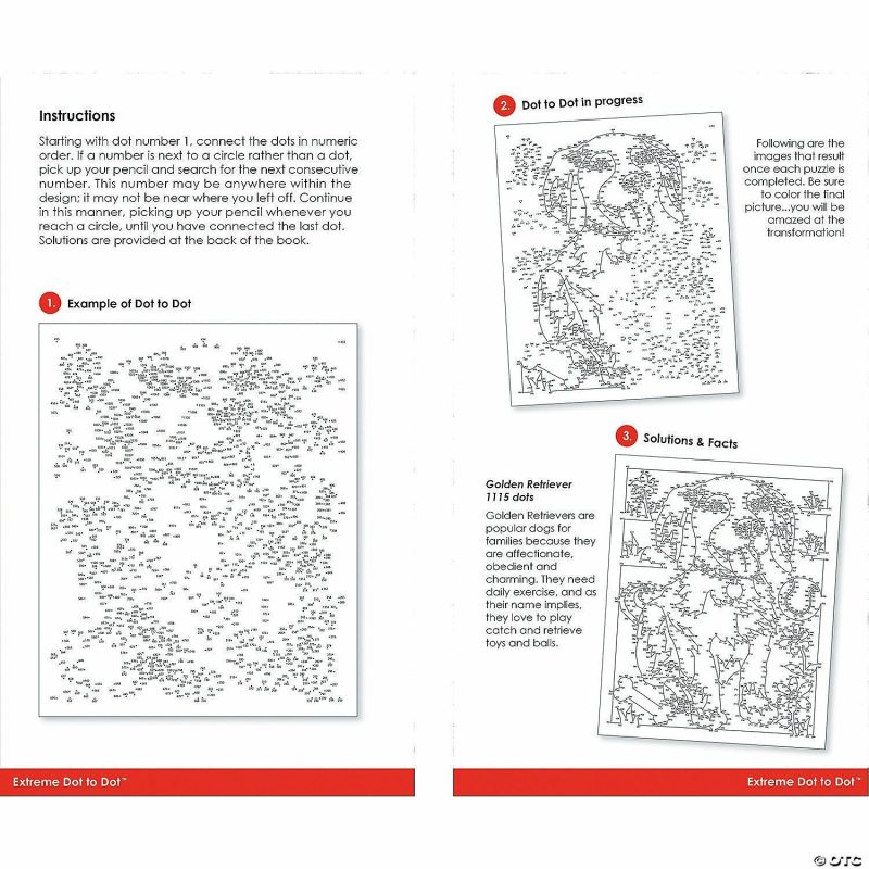 Coloring Books | Extreme Dot To Dot: Pets Coloring Books Coloring Books