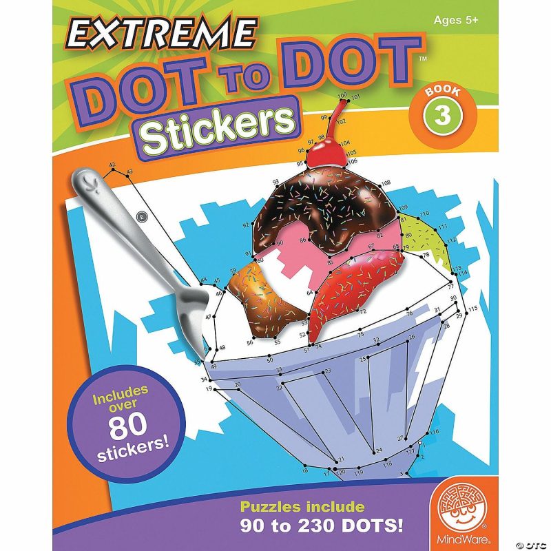 Coloring Books | Extreme Dot To Dot Stickers: Book 3 Coloring Books Coloring Books