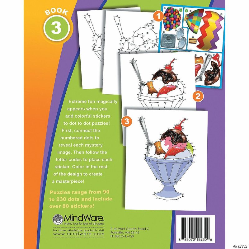 Coloring Books | Extreme Dot To Dot Stickers: Book 3 Coloring Books Coloring Books