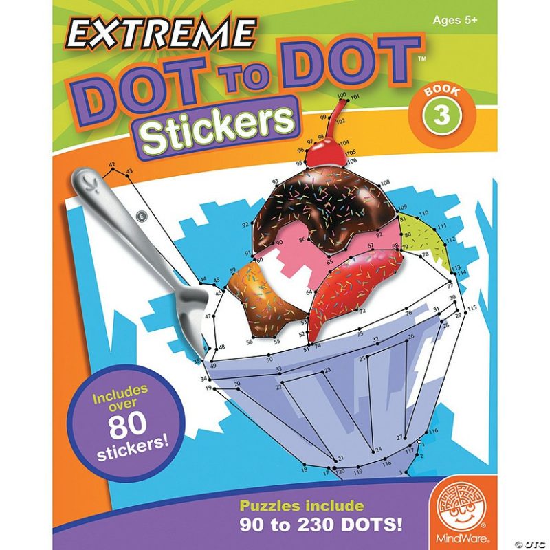 Coloring Books | Extreme Dot To Dot Stickers: Book 3 Coloring Books Coloring Books