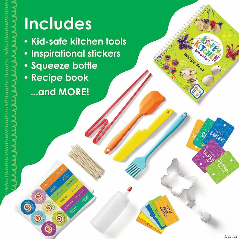 Cooking & Food Science | Best You Krafty Kitchen Breakfast Cooking Set For Kids Cooking & Food Science Cooking & Food Science