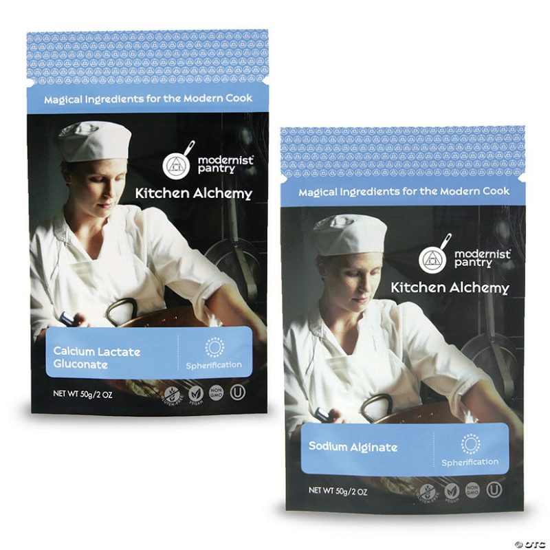 Cooking & Food Science | Sodium Alginate & Calcium Lactate: Set Of 2 Cooking & Food Science Cooking & Food Science