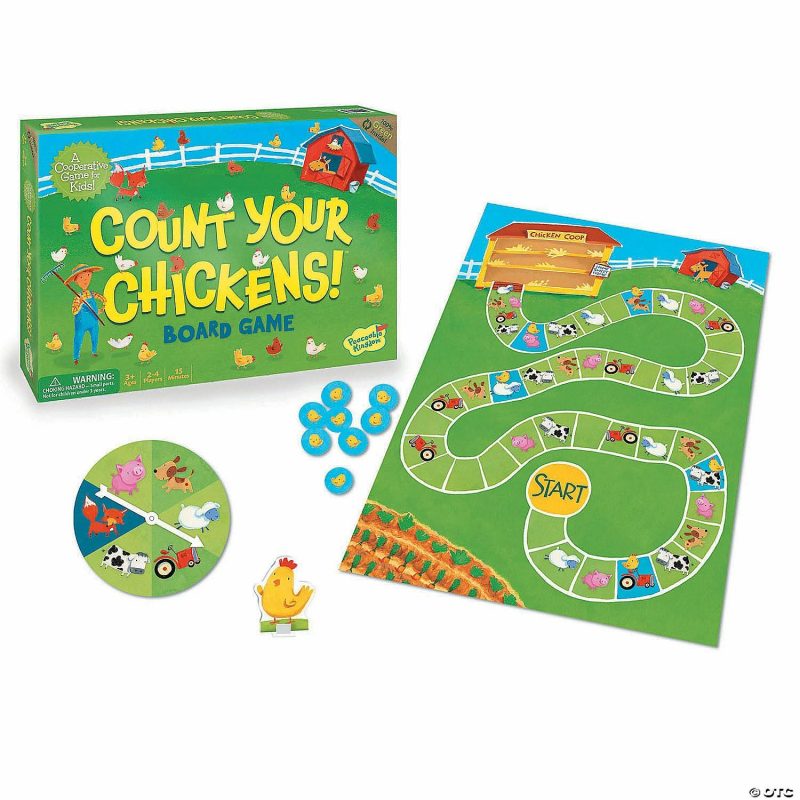 Cooperative Games | Count Your Chickens And Hoot Owl Hoot: Set Of 2 Cooperative Games Cooperative Games