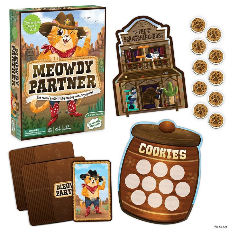 Cooperative Games | Meowdy Partner – The Kitty Cowboy Matching Game! Cooperative Games Cooperative Games