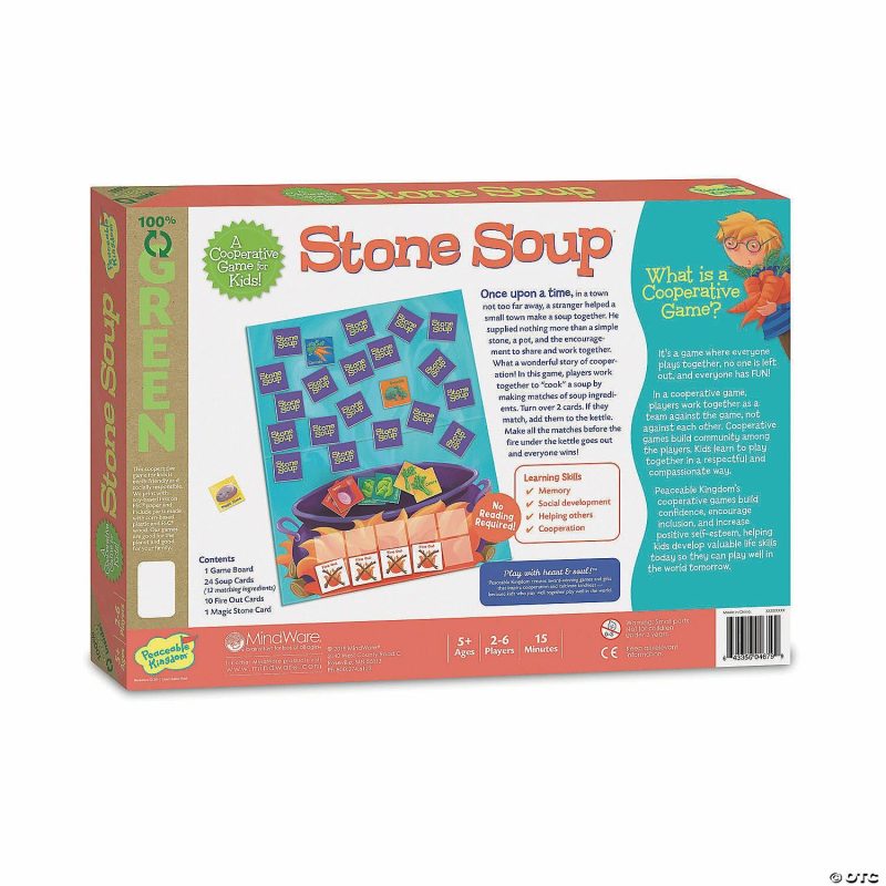 Cooperative Games | Peaceable Kingdom® Stone Soup™ Cooperative Board Game Cooperative Games Cooperative Games