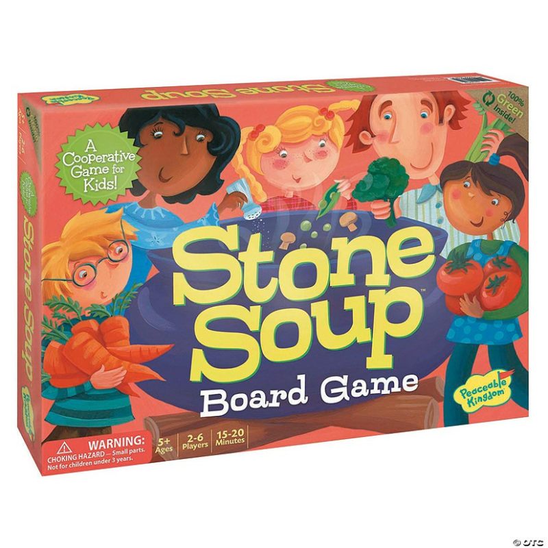 Cooperative Games | Peaceable Kingdom® Stone Soup™ Cooperative Board Game Cooperative Games Cooperative Games