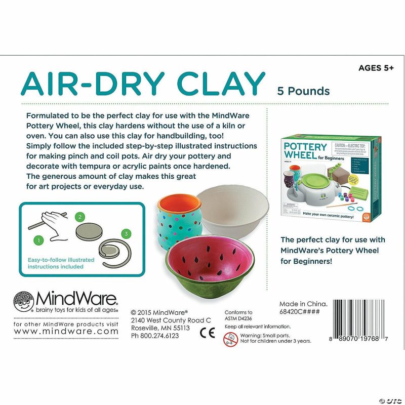 Craft Activities | 5 Lb Air-Dry Clay Refill Craft Activities Craft Activities