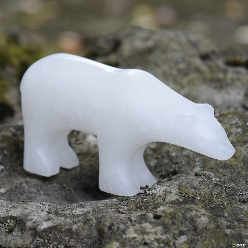 Craft Activities | Alabaster Stone Carving Kit: Polar Bear Craft Activities Craft Activities