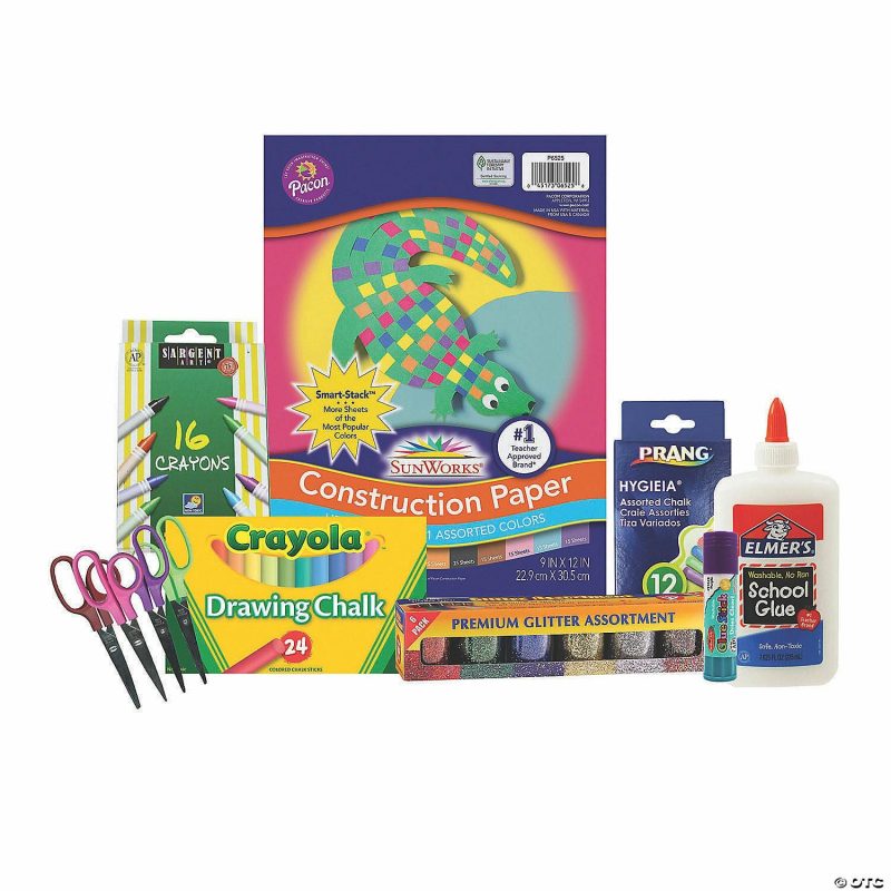 Craft Activities | Chalk, Glitter & Glue Arts & Crafts Boredom Buster Kit Craft Activities Craft Activities