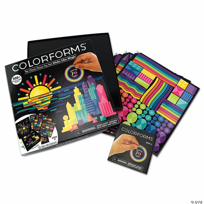 Craft Activities | Colorforms Picture Toy 70Th Anniversary Set Craft Activities Craft Activities