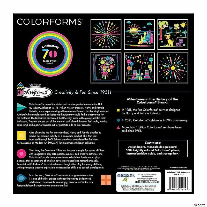 Craft Activities | Colorforms Picture Toy 70Th Anniversary Set Craft Activities Craft Activities