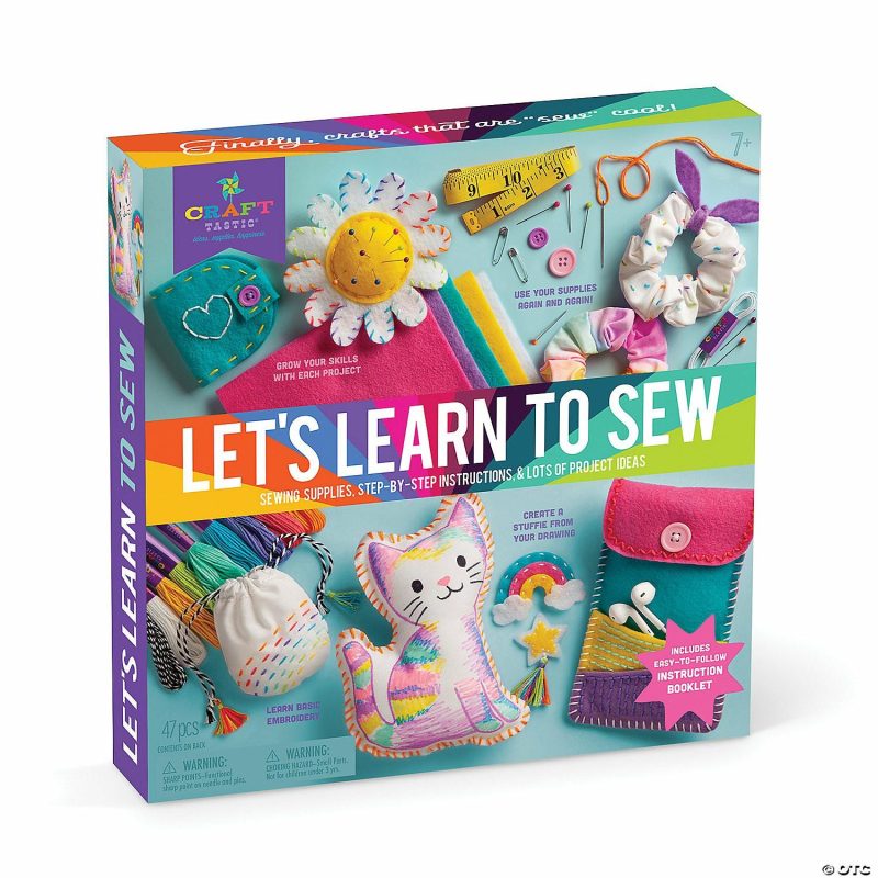 Craft Activities | Craft-Tastic Learn To Sew Craft Kit Craft Activities Craft Activities