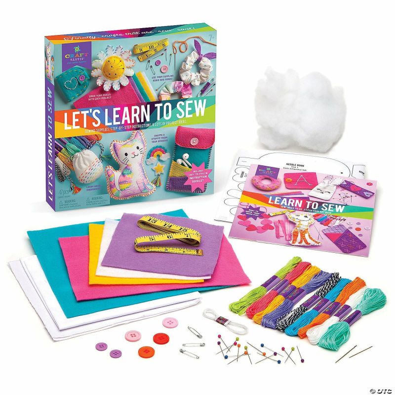 Craft Activities | Craft-Tastic Learn To Sew Craft Kit Craft Activities Craft Activities