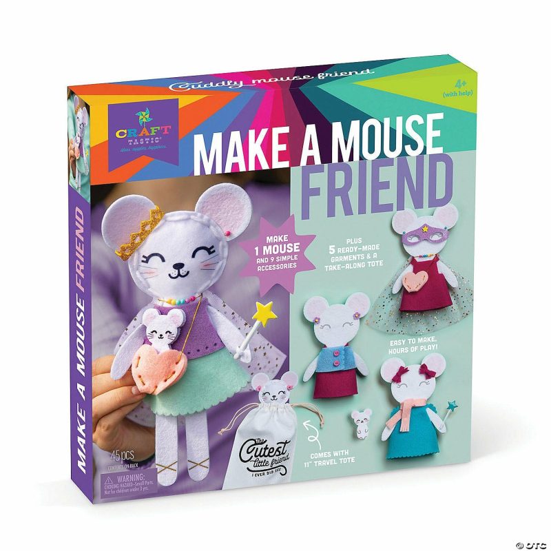 Craft Activities | Craft-Tastic Make A Mouse Friend Craft Kit Craft Activities Craft Activities