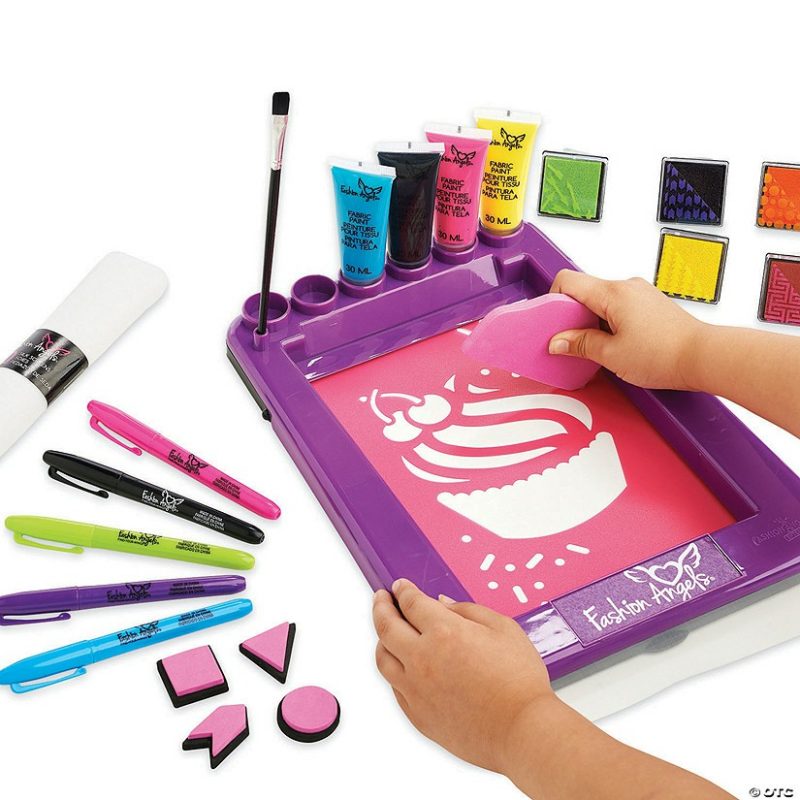 Craft Activities | Fashion Angels Deluxe Screen Printing Kit Craft Activities Craft Activities