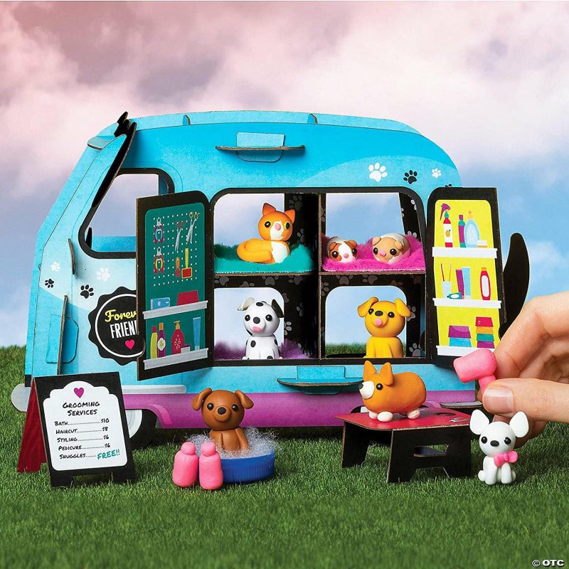 Craft Activities | Klutz Mini Clay World Pet Adoption Truck Book Kit Craft Activities Craft Activities