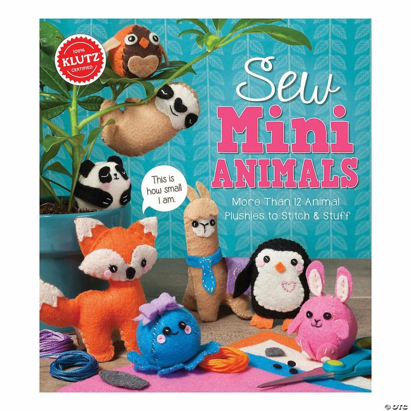 Craft Activities | Klutz Sew Mini Animals Book Kit Craft Activities Craft Activities