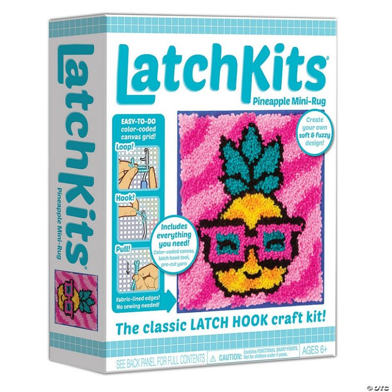 Craft Activities | Latchkits Latch Hook Craft Kit: Pineapple Craft Activities Craft Activities